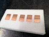 銅（Cu）材の 機械加工事例「ﾏｼﾆﾝｸﾞ・ﾌﾗｲｽ加工＋平面研磨加工」